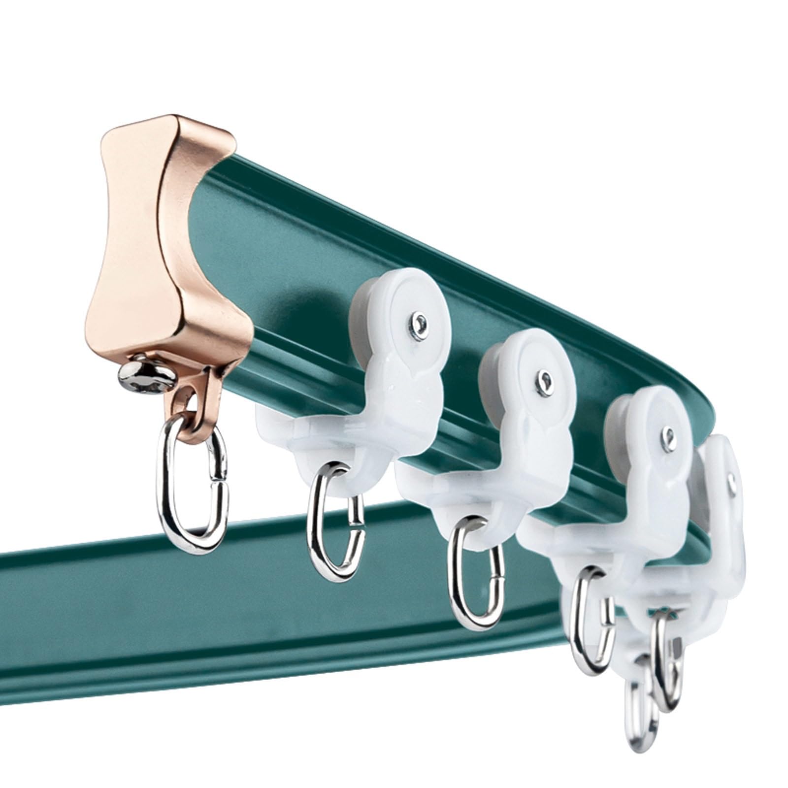 Bendable Curved Ceiling Curtain Track Aluminum Rods for Windows