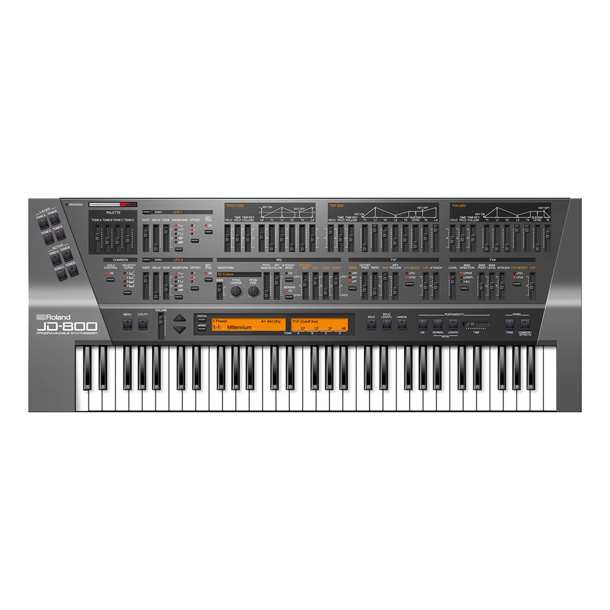 Amazon.co.jp: Roland Cloud PG-JD800 (RC006) Roland Cloud用