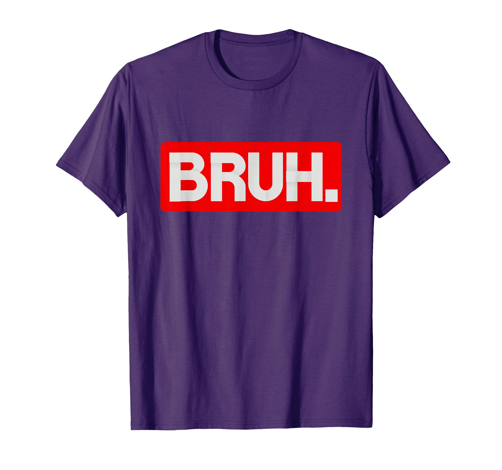 Red Bruh. Red Graphic T-Shirt