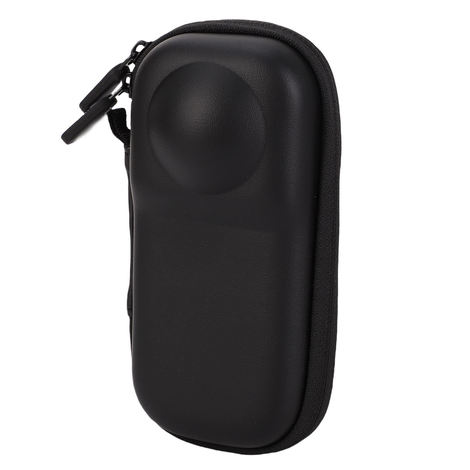 Ejoyous Custodia Rigida Custodia per Fotocamera in PU con Fodera in Velluto Protezione Dagli Urti 9,2 X 7,2 X 16 Cm da Viaggio Resistente all'acqua per X5 Uso Esterno (BLACK)
