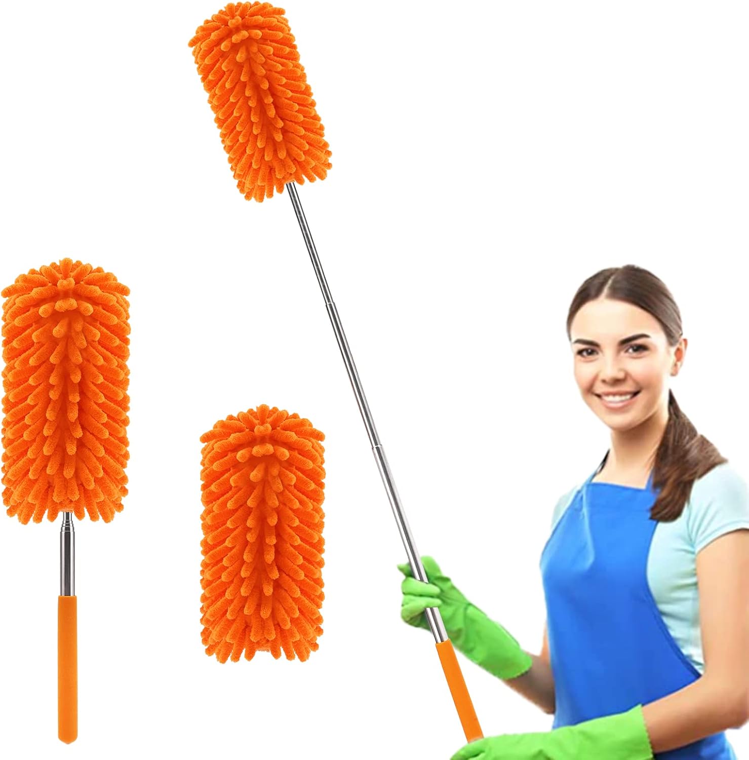 Microfiber Dusters for Cleaning Hand Washable Feather