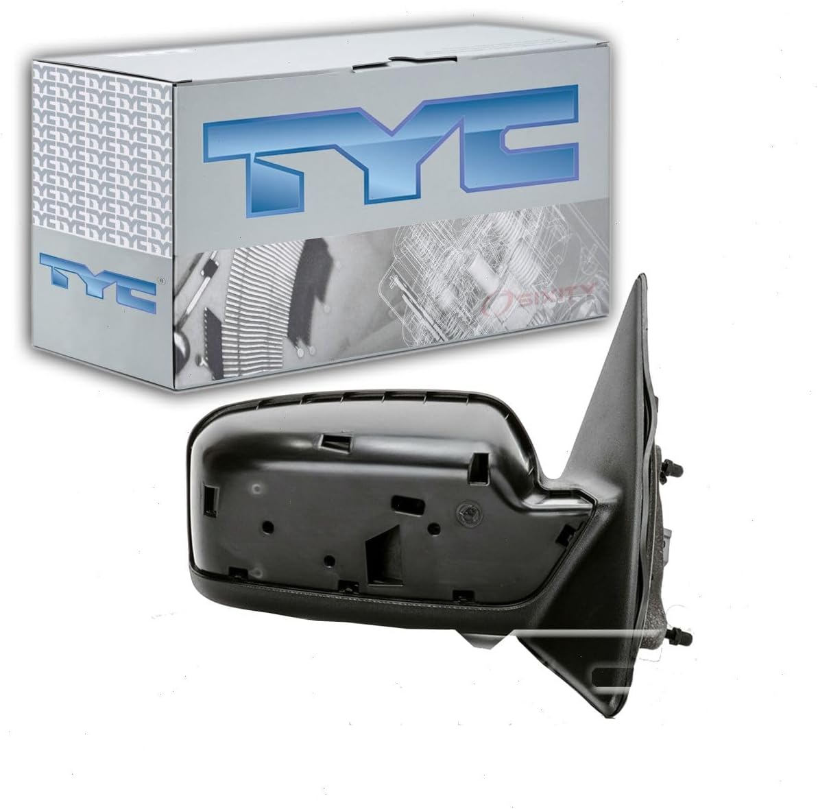 TYC 2610142 Door Mirror Left-Side Compatible with 2006-2010 Ford Fusion