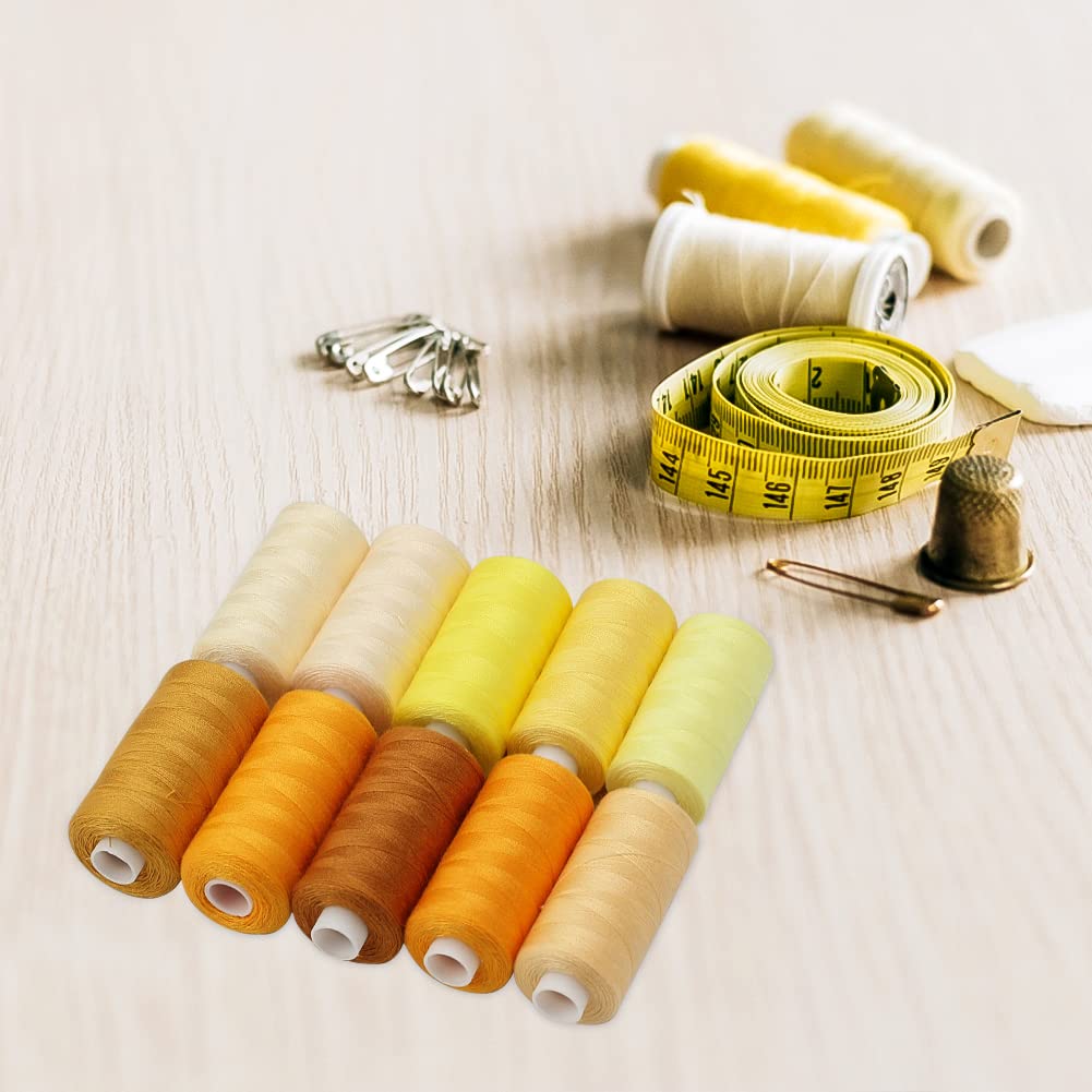 Set Fili Per Cucire 36 Colori - 400 Yarde Cadauno, Con Bobine, Per Macchina Da Cucire - Foto 10