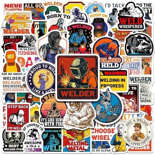 Save 50% on 200PCS Welding Stickers with Code KGL5NTZ9