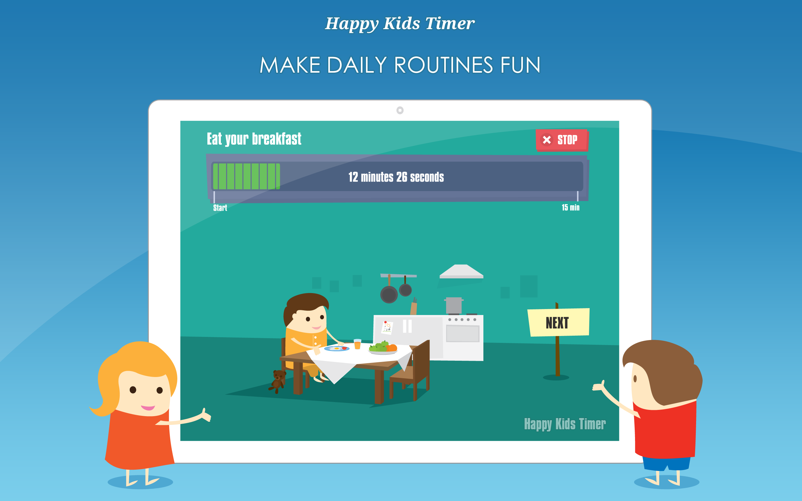 Happy Kids Timer Chores - App on the Amazon Appstore