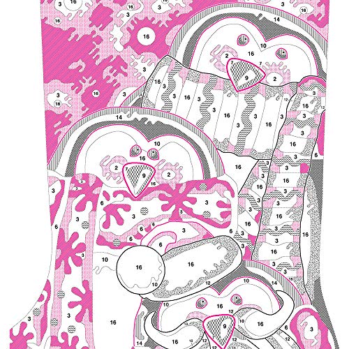 Dimensions Embroidery -Holiday Penguins Stocking, Various, One - Image 4
