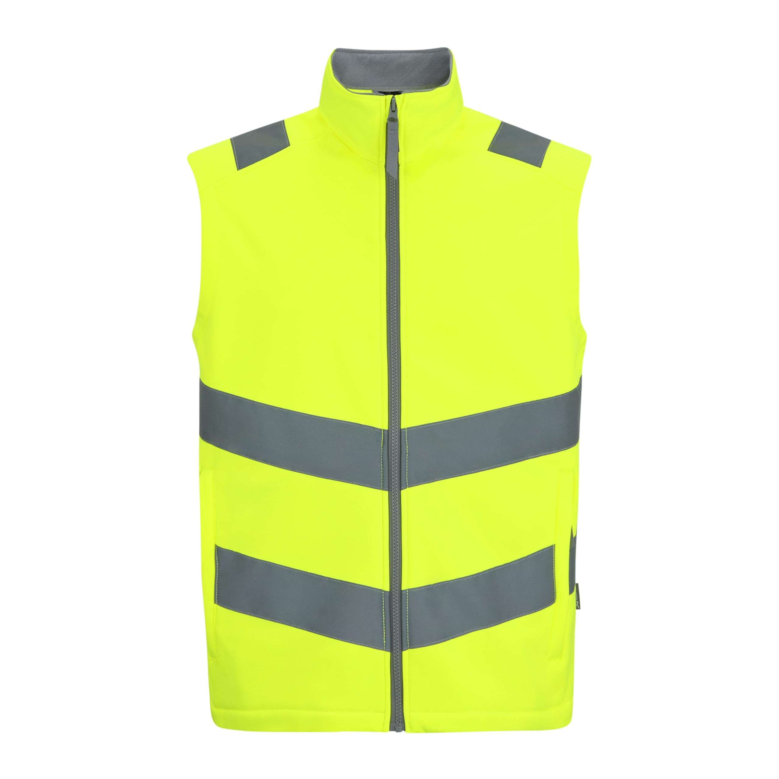Regatta Men's Yellow Hi-Vis Pro Contract Ablaze Softshell Bodywar in Size 3XL, Sports Direct