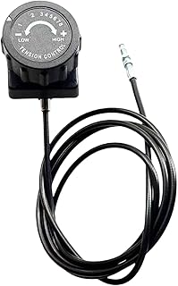 Control de Resistencia para Bicicleta Estática, Regulador Universal con Cable de 170 cm (66.9 in), 8 Niveles Ajustables, Material PP
