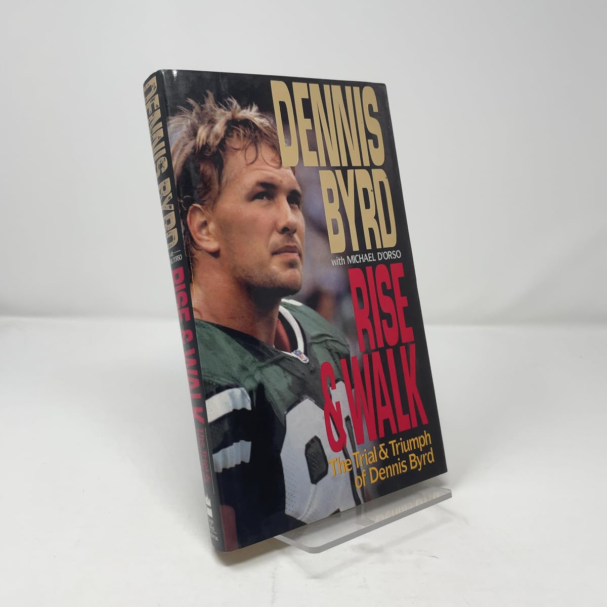 Cover of Rise and Walk: The Trial and Triumph of Dennis Byrd