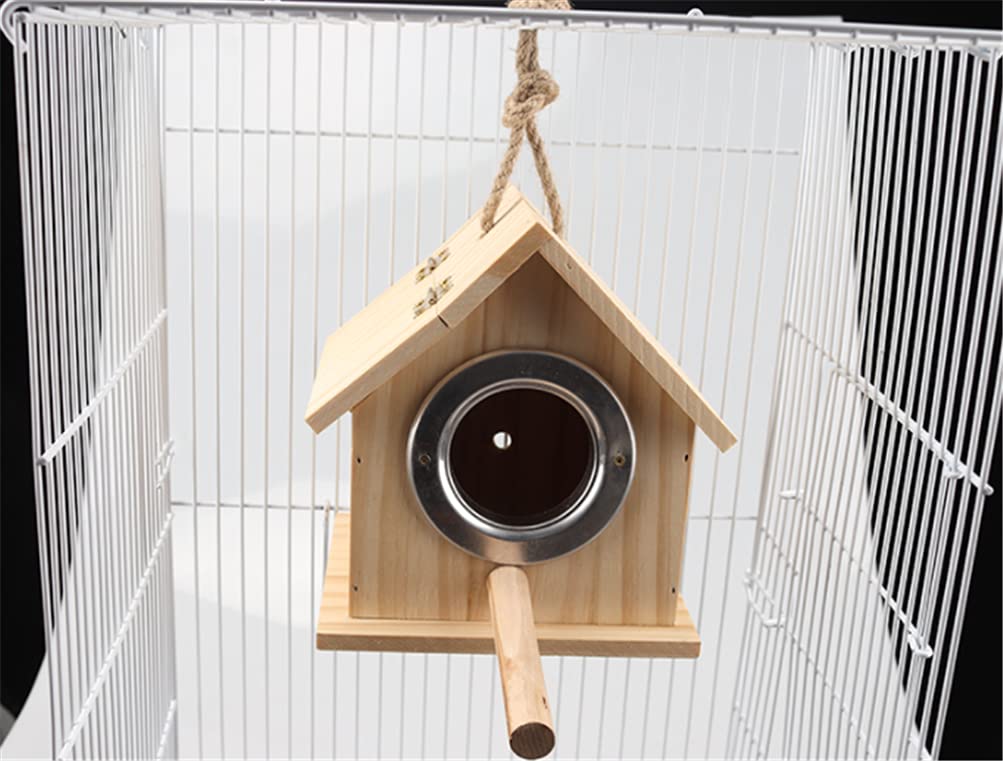 Amazon.co.jp: [イダク] バードハウス 天然素材 野鳥用巣箱 木制 巣箱