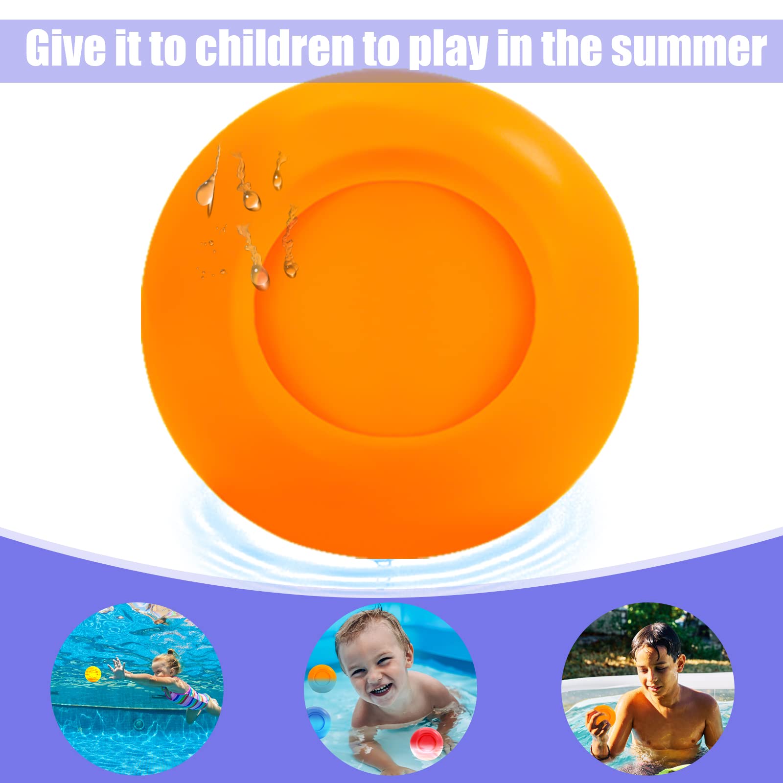 12 Stück Wasserbomben Selbstschließend - Wiederverwendbar Für Sommer-Spaß