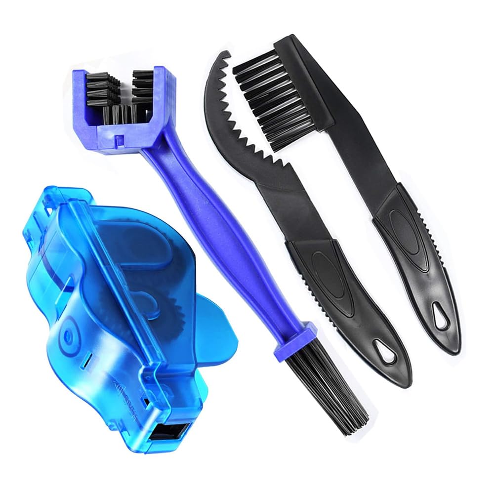 Bike Chain Cleaner Kit 4pcs Quick Cleaning Chain Cleaner Gear Brush Maintenance Cleaning Tool Kit Mountain Bike Mountain Bike