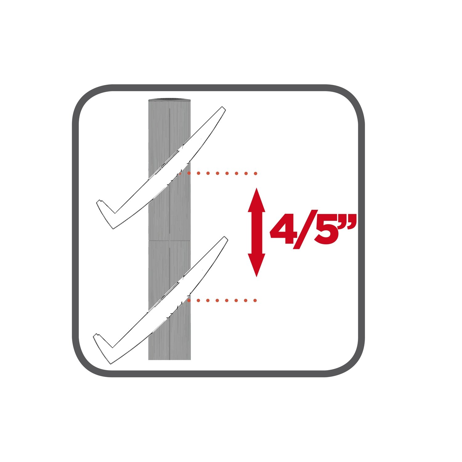 Paperflow 259N.35 Mobiler Prospektständer CORNER, alu