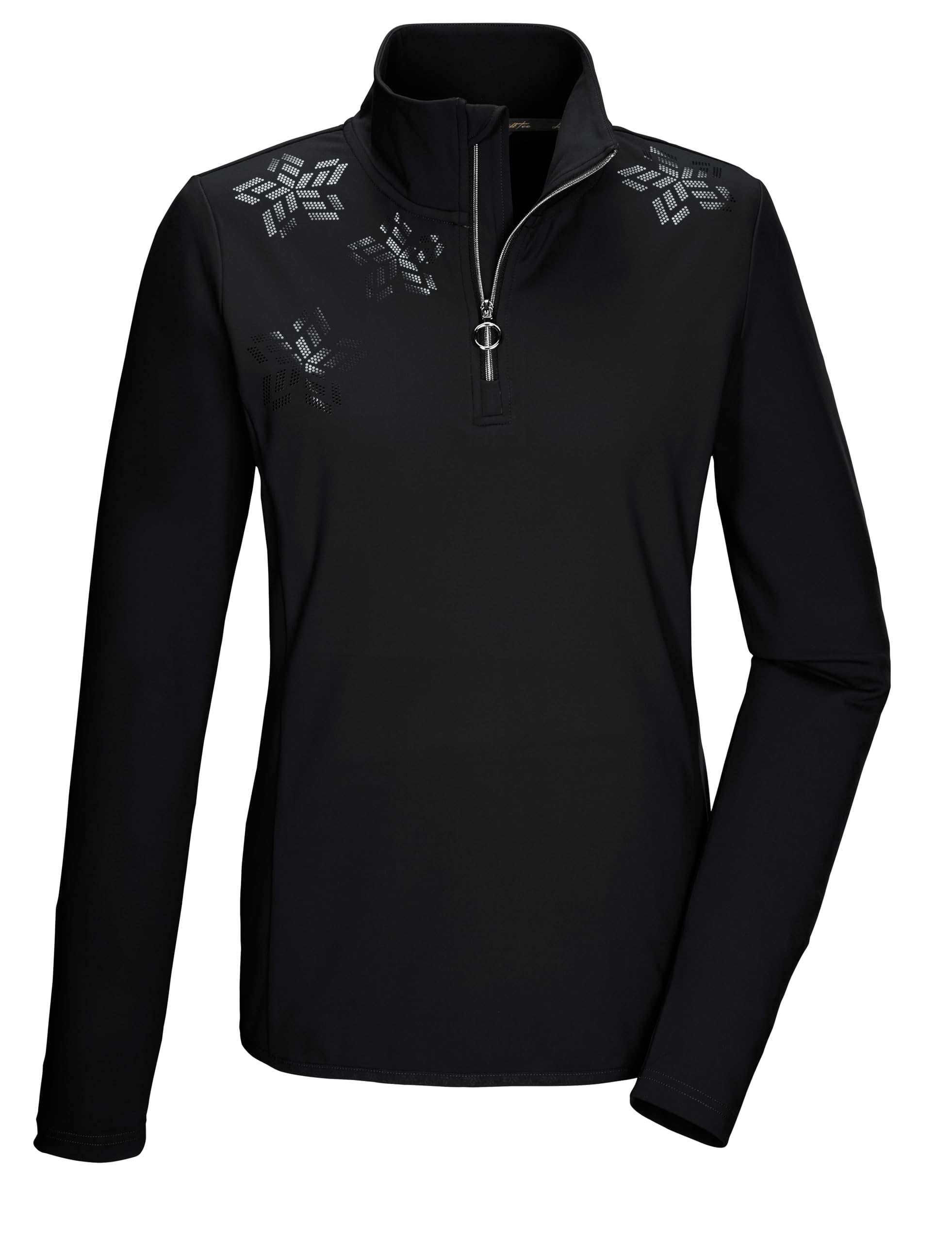 Killtec Camiseta Powerstretch/Capa Intermedia con Cuello Alto y Cremallera para Mujer