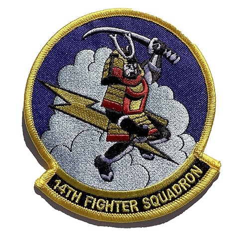 14th Fighter Squadron Patch – Hook and Loop, 4