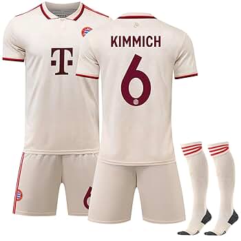 バイエルン23-24アウェイ6番キミッヒLサイズ バイエルン23-24アウェイ6番キミッヒLサイズ FCバイエルン