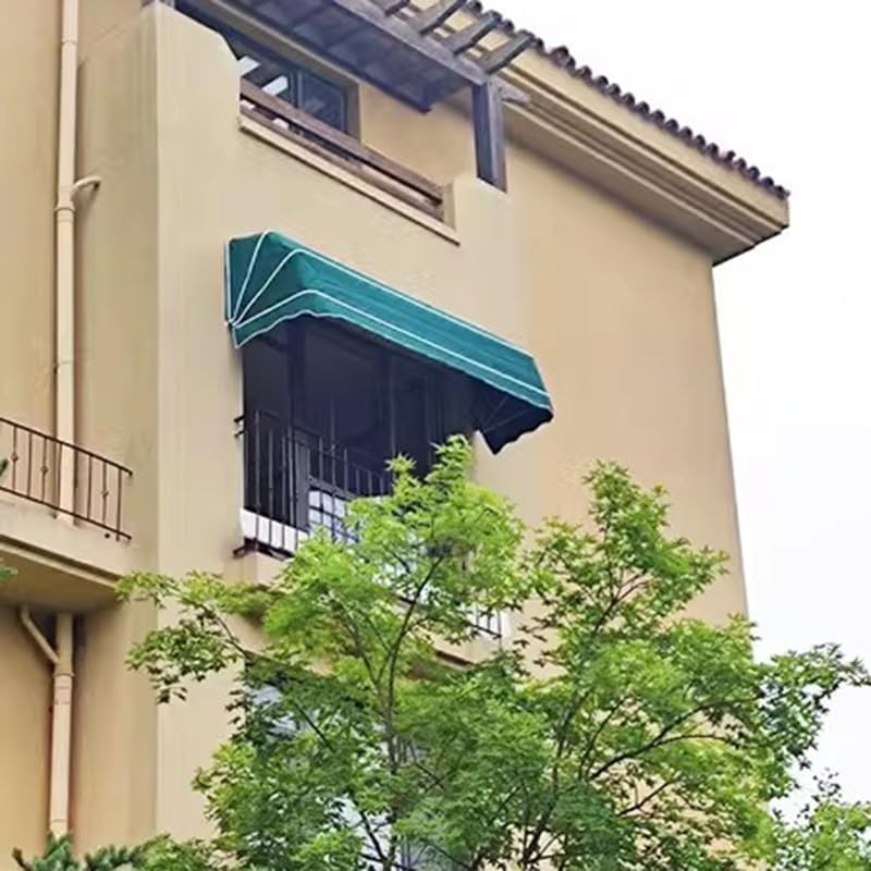Toldo retráctil de poliéster con protección solar para terrazas de diseño 3