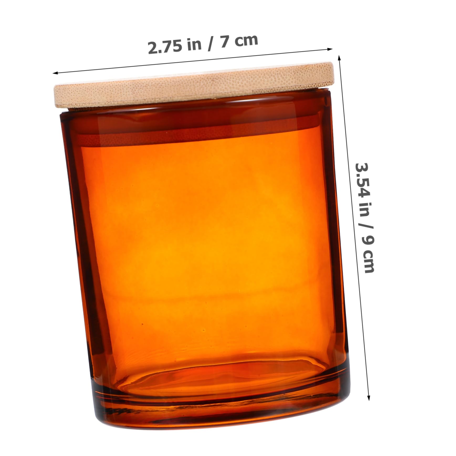 OFFIGAM 4sets Barattoli Per Candele Aromatiche Con Coperchi Contenitori Per Candele Fai Da Te Design Elegante Per Decorazioni Di Eventi e Regali Speciali