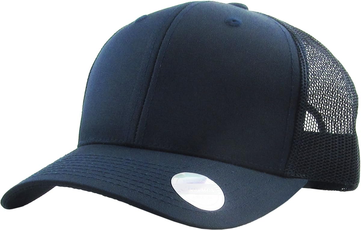 Classic 6 Panel Cotton Twill Mesh Trucker Cap Hat Adjustable Snapback Hat