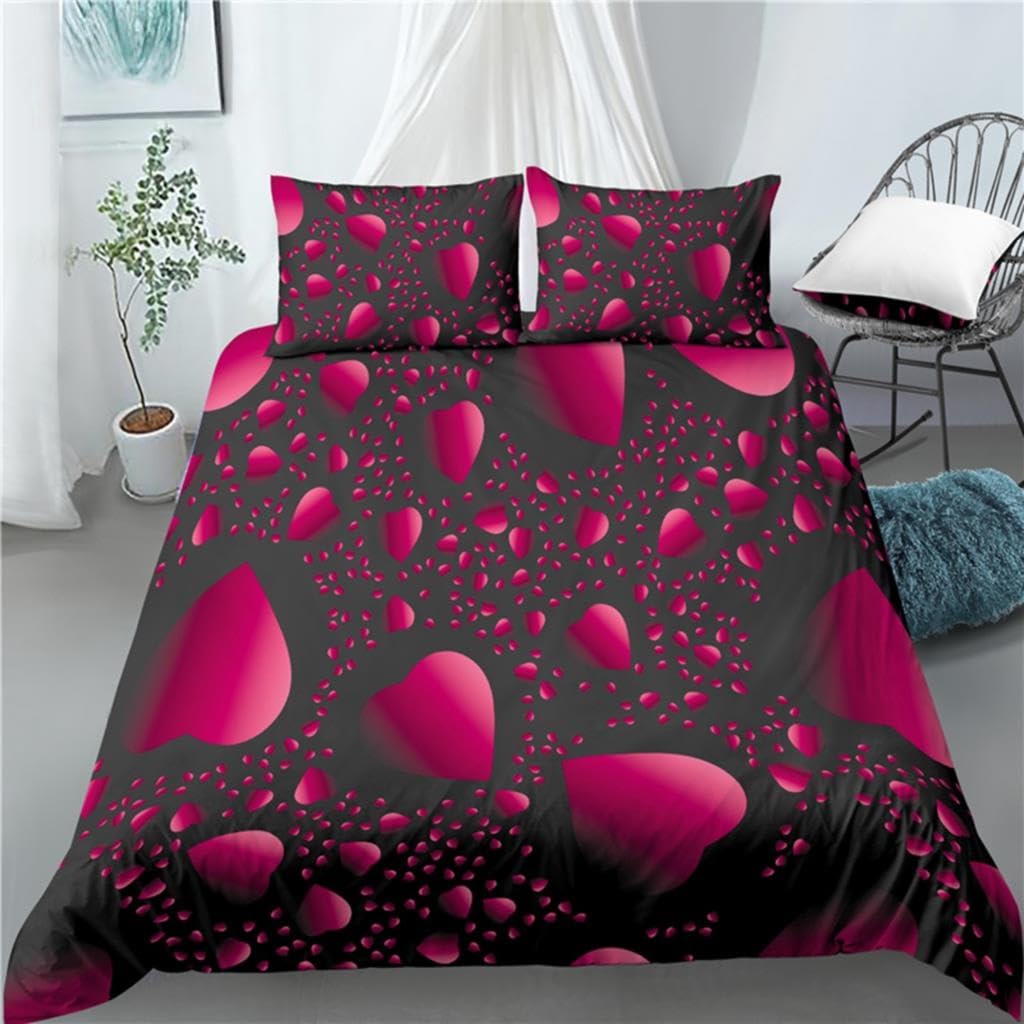 Housse de couette microfibre douce contre les parures rêches et ternes