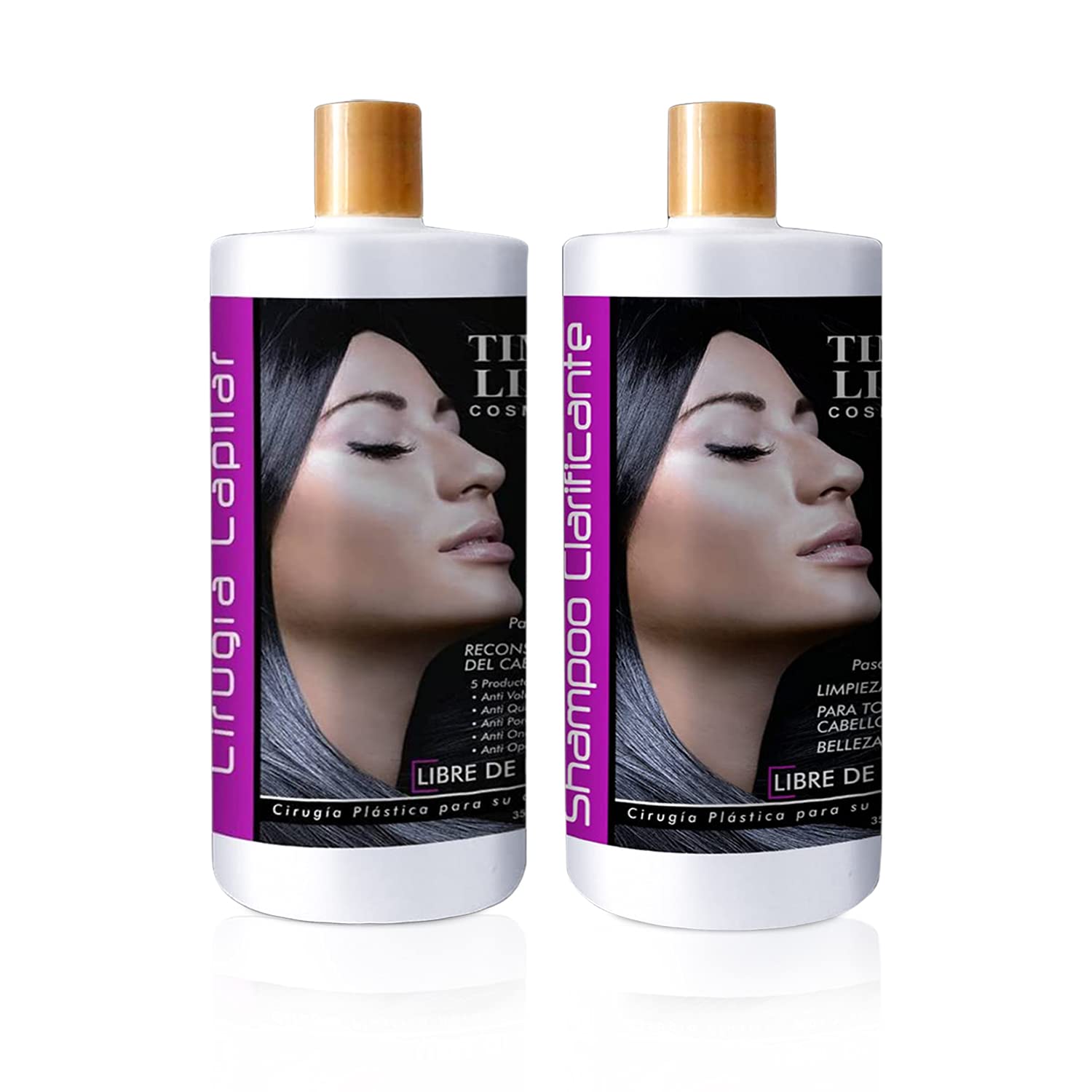 Buy AMOSTIMELINE Cirugia Capilar 2Step Hair Repair Treatment for