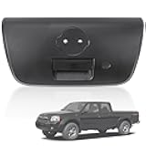 Dtomi Tailgate Handle w/Bezel & Keyhole, Rear Truck Liftgate Exterior Door Handle Compatible with Nissan Vehicle Frontier Pick Up 2001 2002 2003 2004 Replace#906068Z400 90606-8Z400 81575