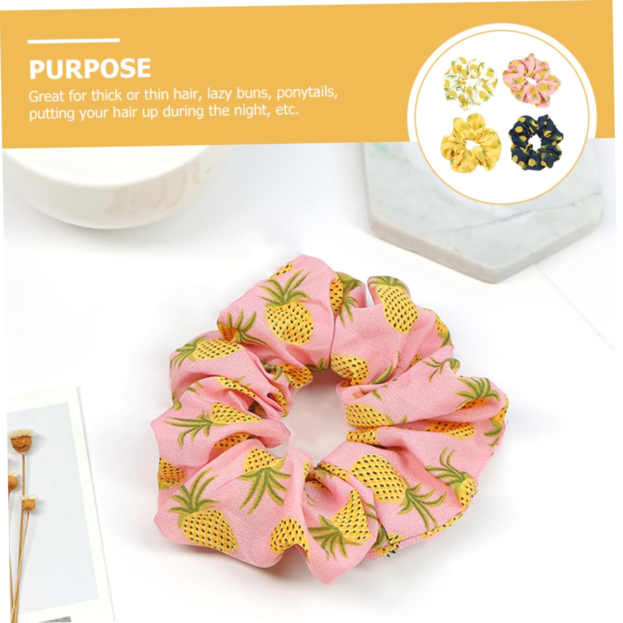 Healeved 20piezas Scrunchies De Colores Elásticos Para Mujeres y Niñas Coleteros De Alta Elasticidad Para Peinados Para Fiestas y Uso Diario Incluye Tonos