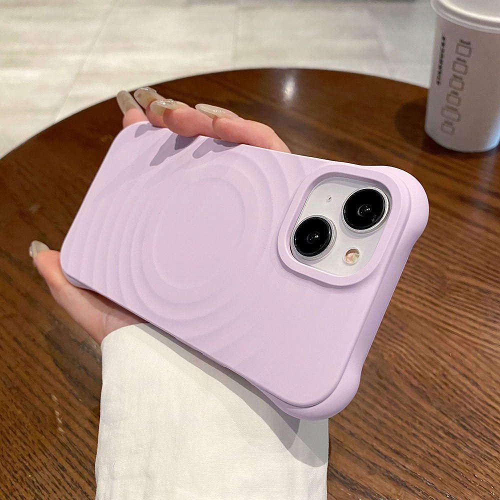 Funda de Silicona magnética para iPhone 11, 13, 12, 14, 16 Pro, 16 Pro, 15 Pro MAX, con protección de Carga inalámbrica, Color Negro 01, para iPhone 14 Pro