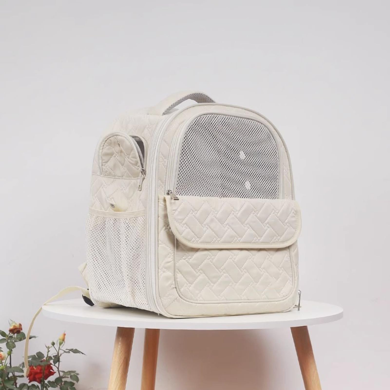 Sac De Transport pour Animal Domestique Sac À Dos Pliable Et Fourre-Tout