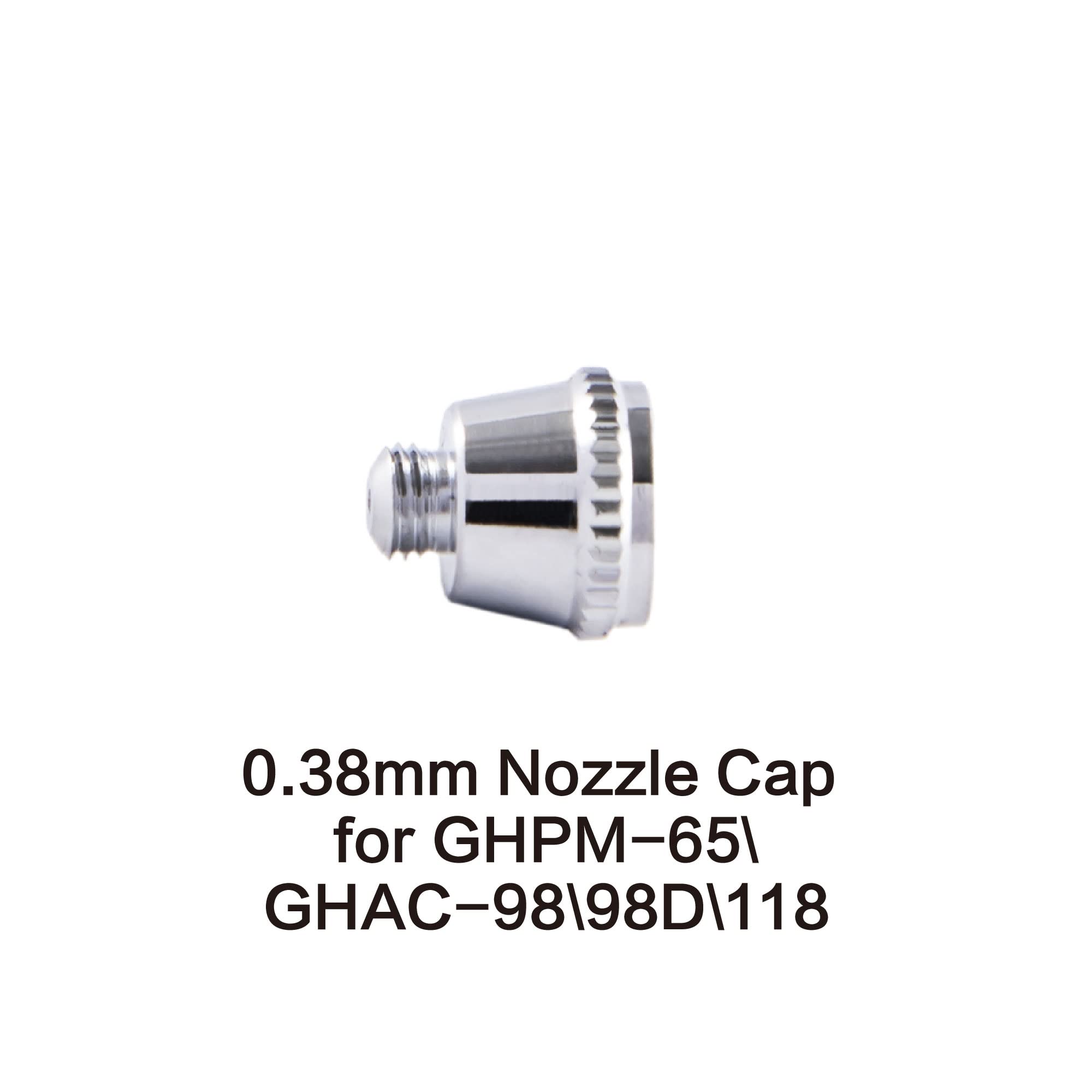 Gaahleri Airbrush Nozzle Cap for GHPM-65 & GHAC-98 & GHAC-98D GHAC-118 (0.38mm Nozzle Cap for Premium/Ace) - Image 3