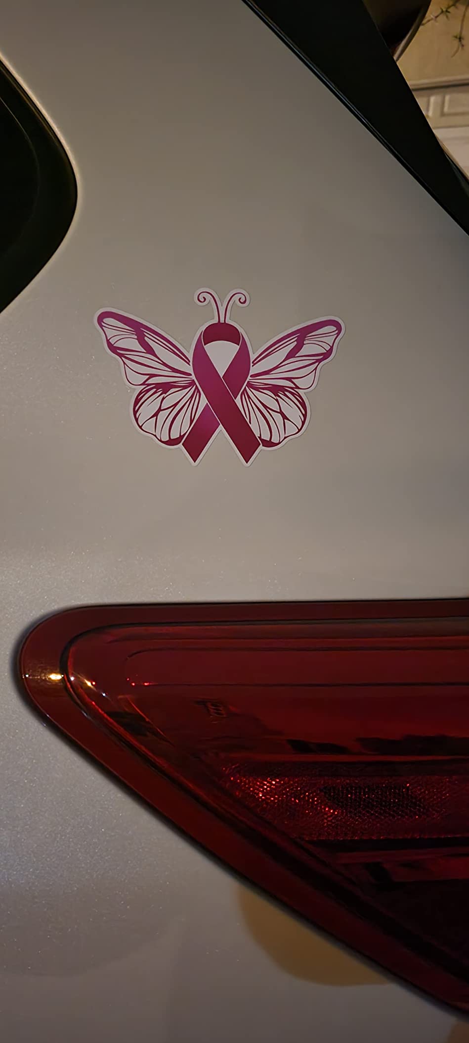 Breast Cancer Ribbon Awareness Vinyl Decal Sticker Awareness