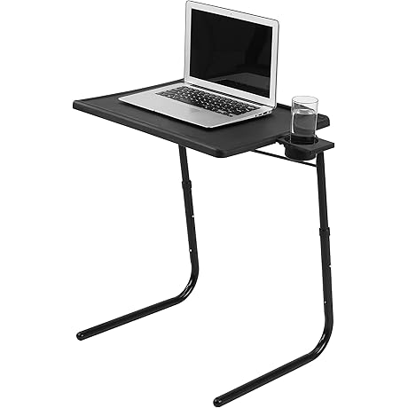 TV Tray Table with Cup Holder