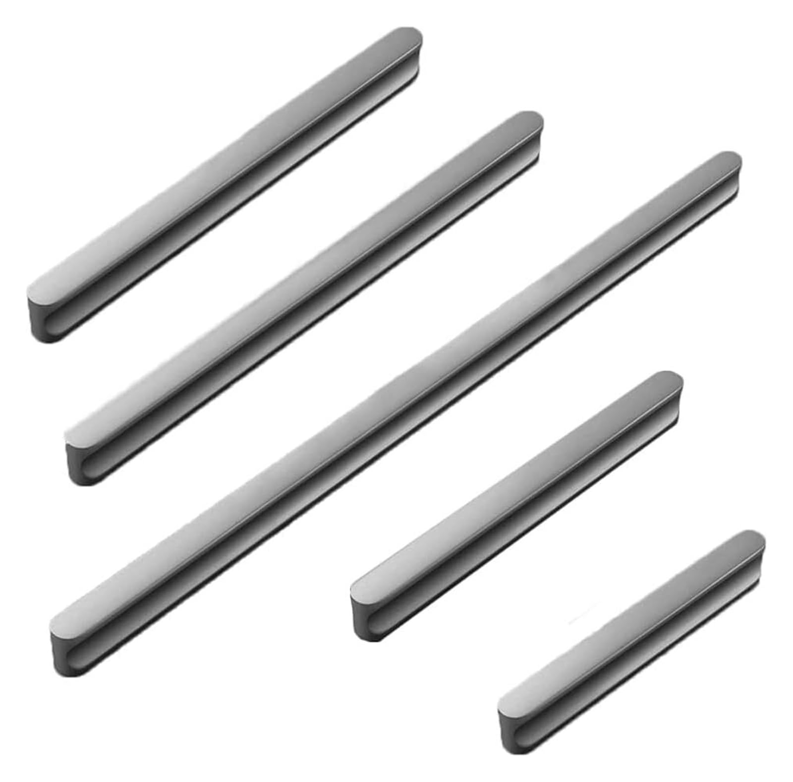 Fagoritime Antique Knob, Cabinet Knob Pull Handles(Grey,4PCS*192mm)