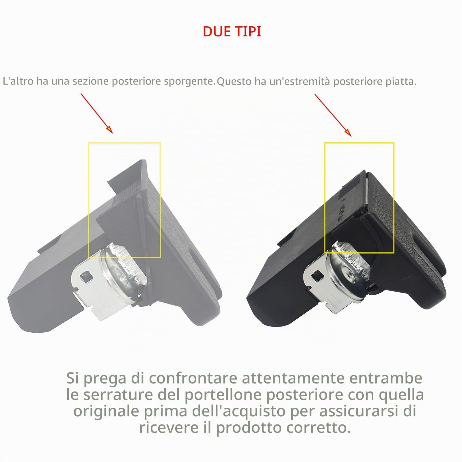 Serratura bagagliaio Golf 5 6 Polo 6R Passat B6 B7 Touran | Codice OEM 1T0827505H 5K0827505A, blocco portellone posteriore, montaggio plug and play