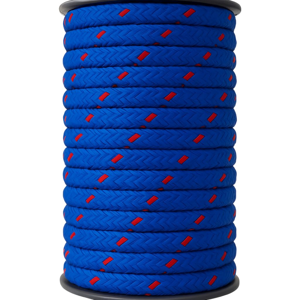 Polypropylenseil 2 –16mm - 25–100 m - Seil - Outdoor - Flechtleine - Campingseil - Leine - Schnur - Kunststoffseil - Reißfest - Allzweckseil für Festmacher - Boot - Geflochtenes Seil (100, 10mm)
