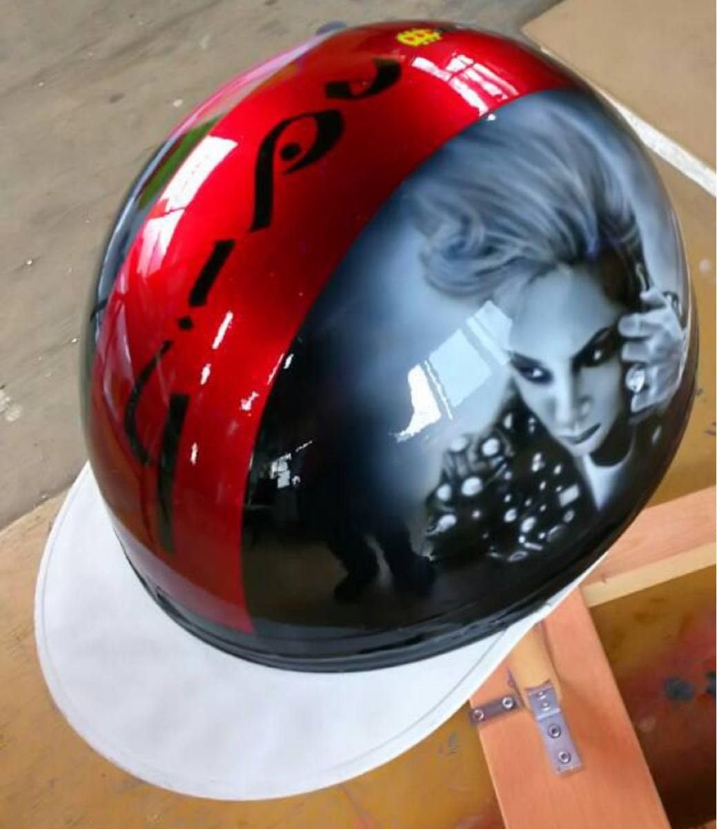 コルク半エアブラシ　早い者勝ち Amazon.co.jp: 、X JAPAN HIDEのエアブラシ コルク半 族ヘル 暴走族