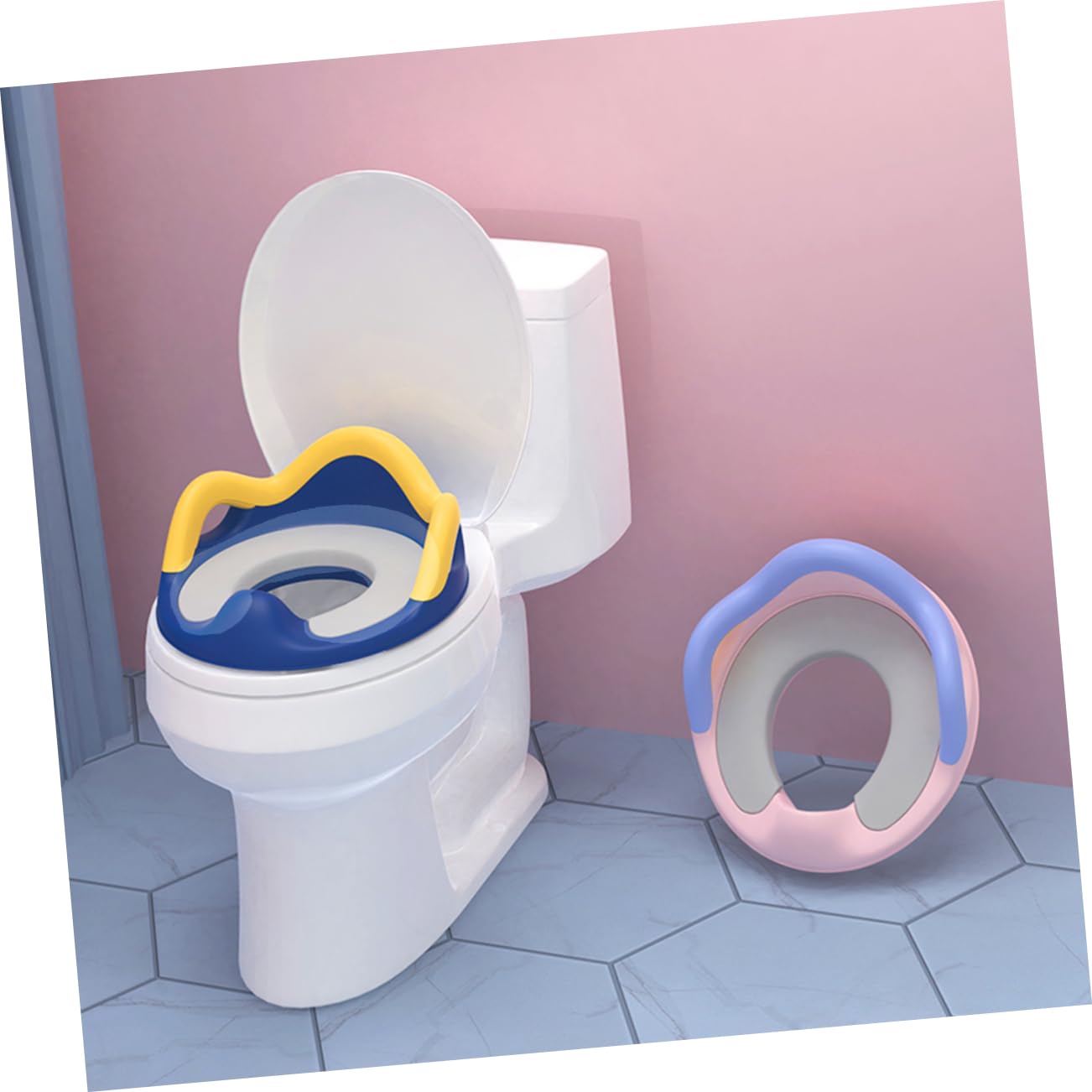 Asiento De Inodoro Para Entrenamiento Para Ir Al Baño Asientos Para Orinal Para Bebés Cómodos Para Niños Pequeños