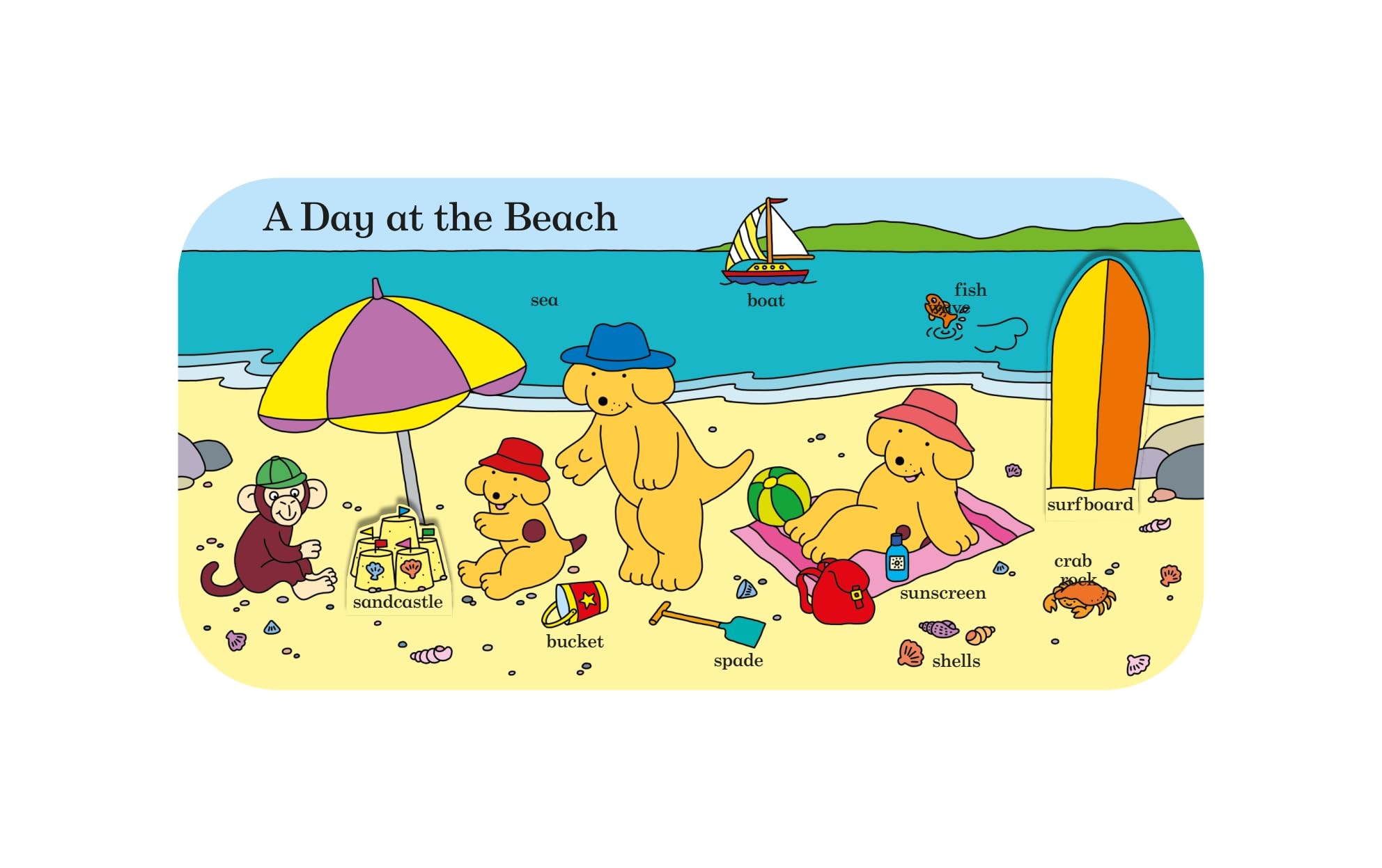 Spot's First 100 Words: An early-learning lift-the-flap board book for toddlers