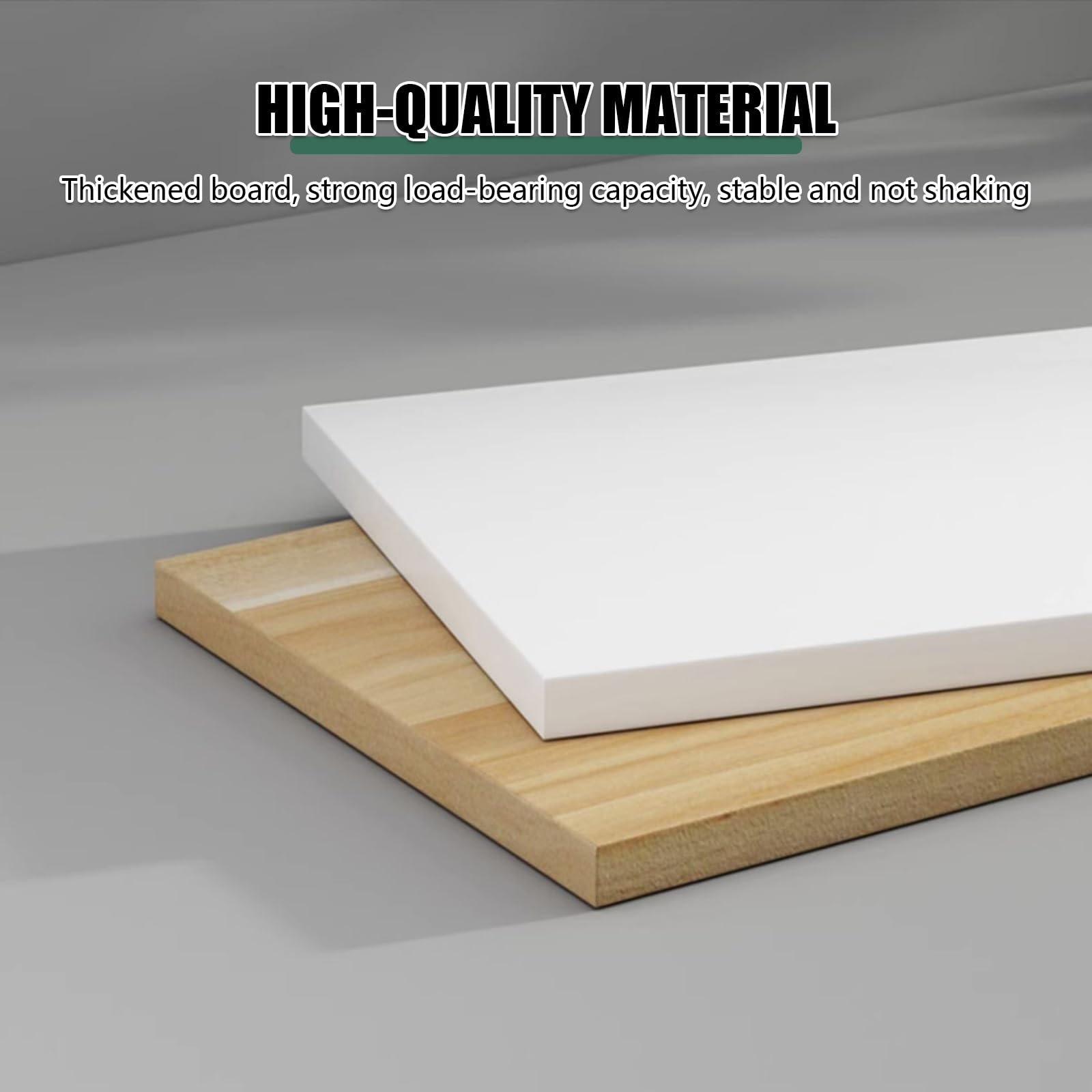 Table de bar rectangulaire en bois massif pour usage commercial et domestique, bureau de 2,5 cm d'épaisseur avec support en métal, forte capacité de charge