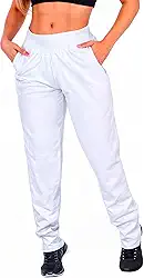 Calça Moletom Feminina Jogger Skinny Slim Fit Flanelada Cintura Alta Musculação Inverno Academia Fitness Com Bolso Unissex Blogueira
