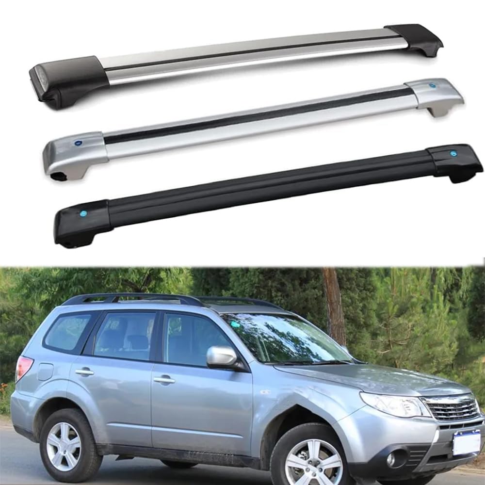 Barre Portapacchi Per Tetto Seat Ateca (KH7) 2016-2025 - 2 Barre In Alluminio Grigio, Fino A 75 Kg In Marcia