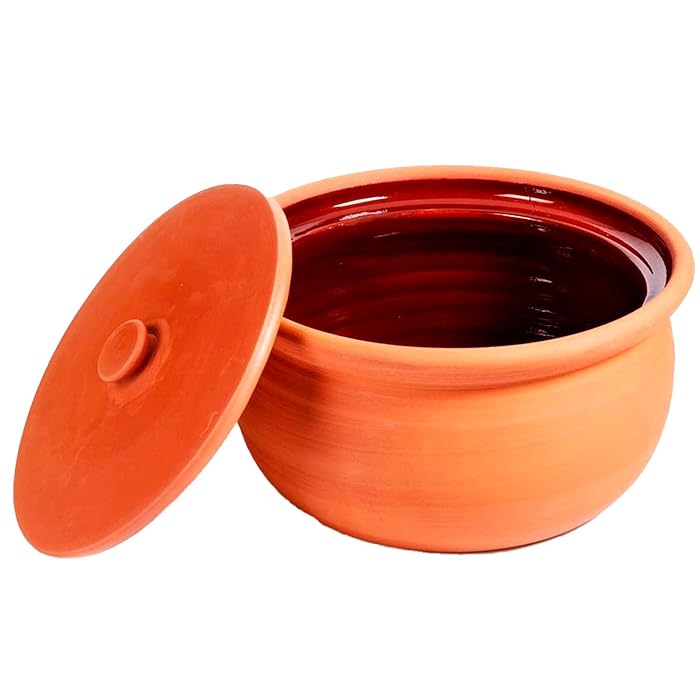 Buy Handmade Clay Cooking Pot with Lid, Ancient Earthenware Yogurt Pot, Traditional Portuguese