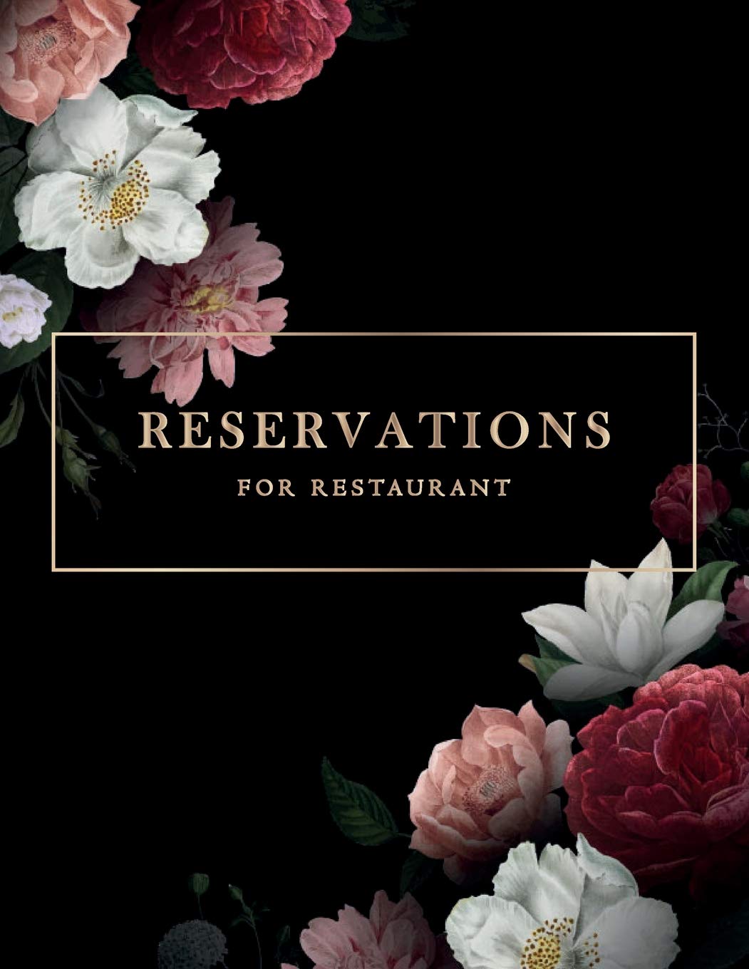 Reservations: Reservations Book for Restaurant | Booking Notebook | Time Management Log Book | Reservation Appointment Book | Reservation Table (Restaurant Equipment and Supplies)