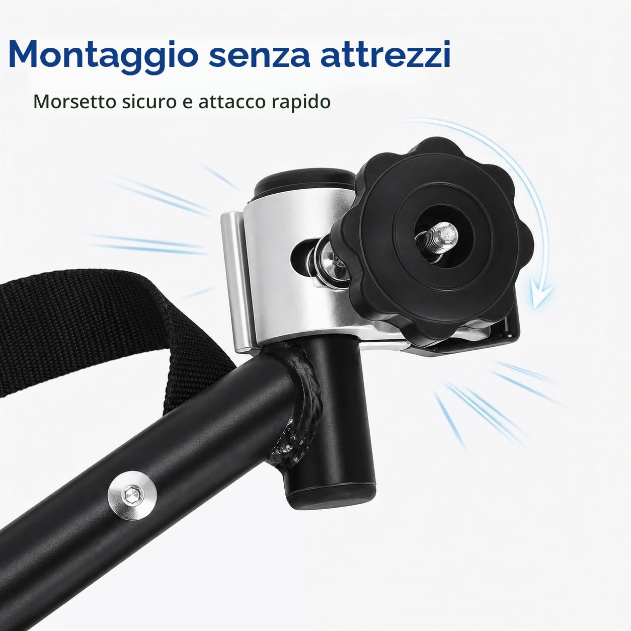 QWORK® Giunti per Rimorchiper Bicicletta Universale, Adattatore per Giunti Rimorchiper Bicicletta, per Biciclette ed E-bike