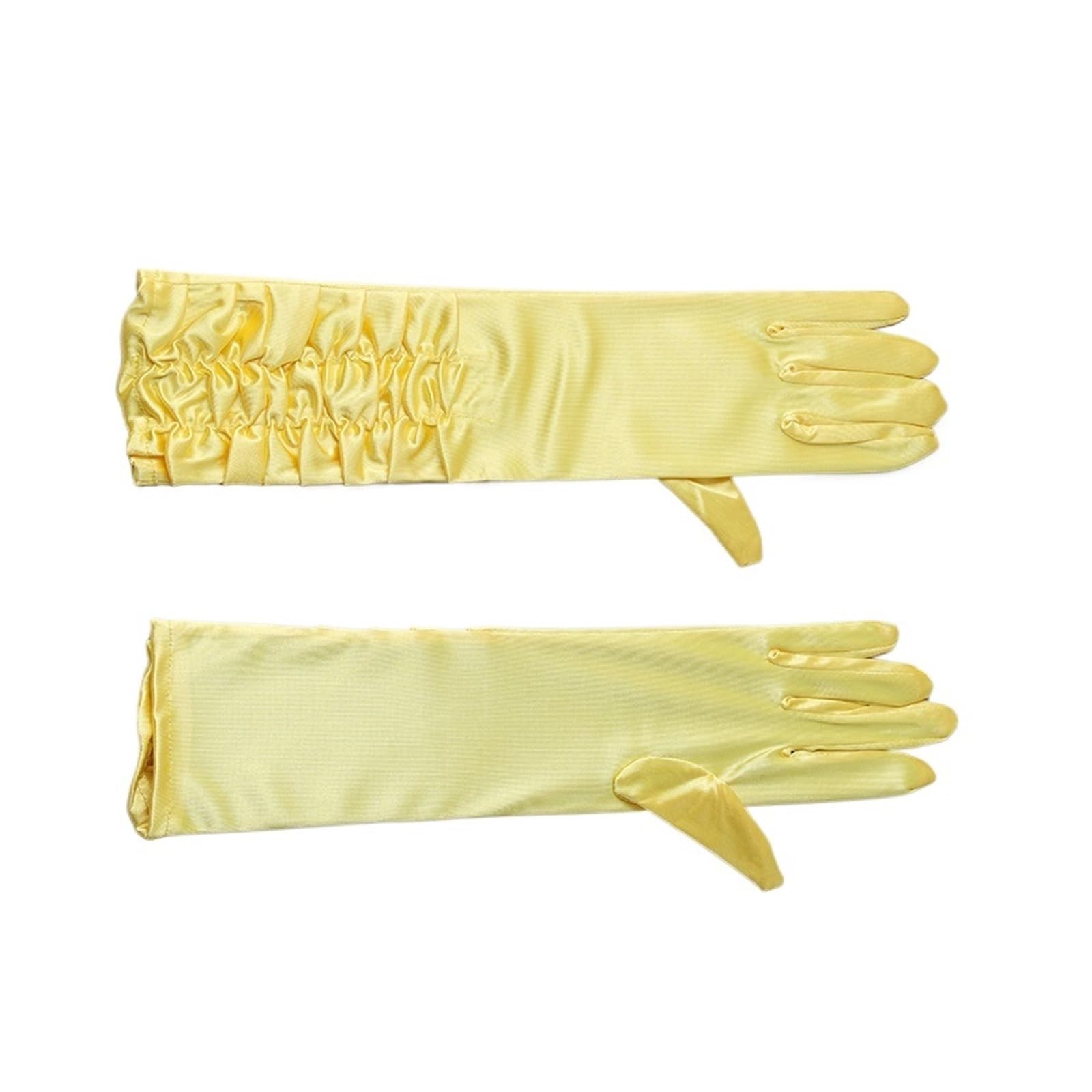 2 pares de guantes largos for accesorios novia boda, elegantes for mujer