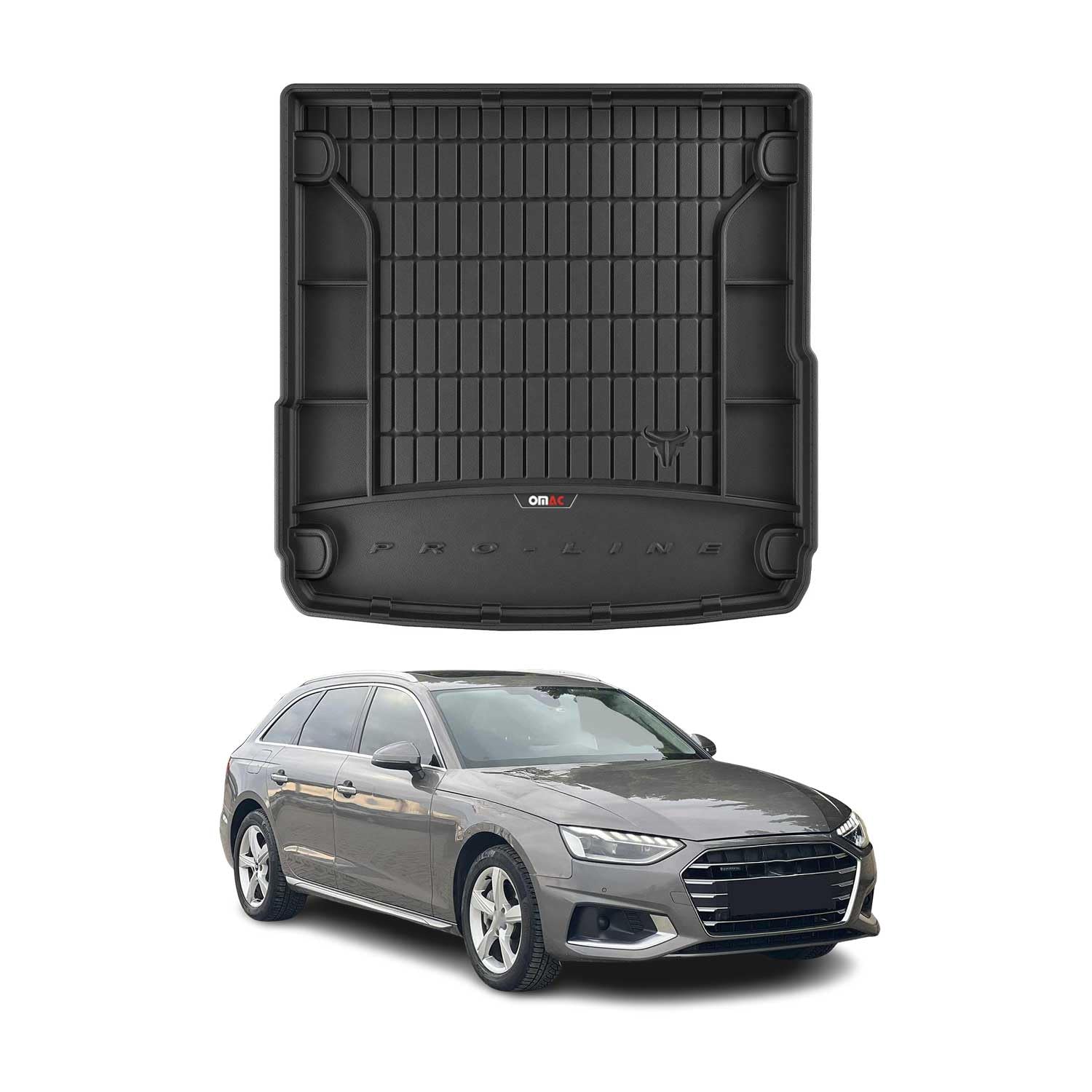 OMAC Guma Mata Bagażnika Pasująca do Audi A4 Avant B9 2016-2025 TPE Mata Przestrzeni Ładunkowej