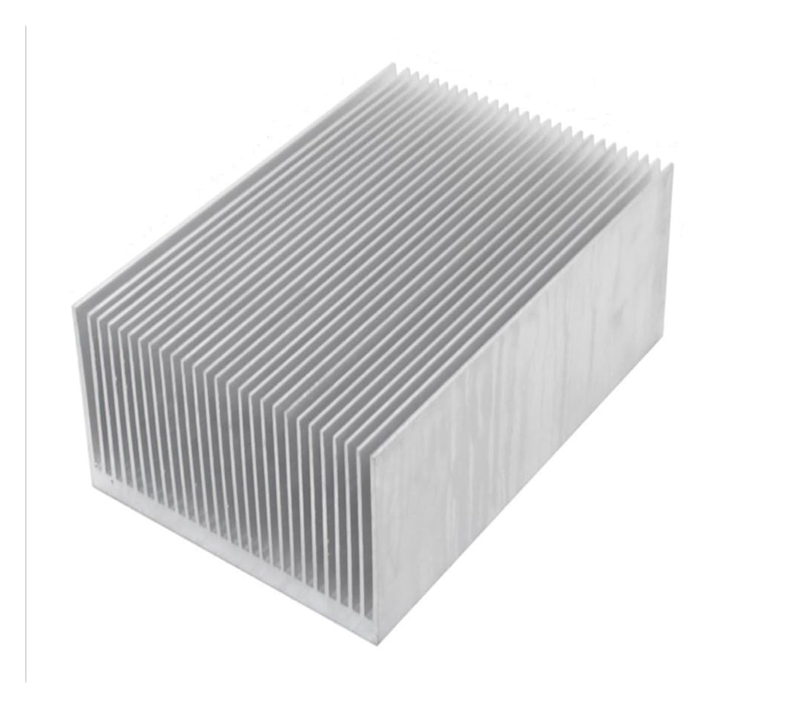 1 dissipatore di calore in alluminio per dissipazione del calore per CPU LED con nastro termico di supporto (SK24, lunghezza 50 mm)