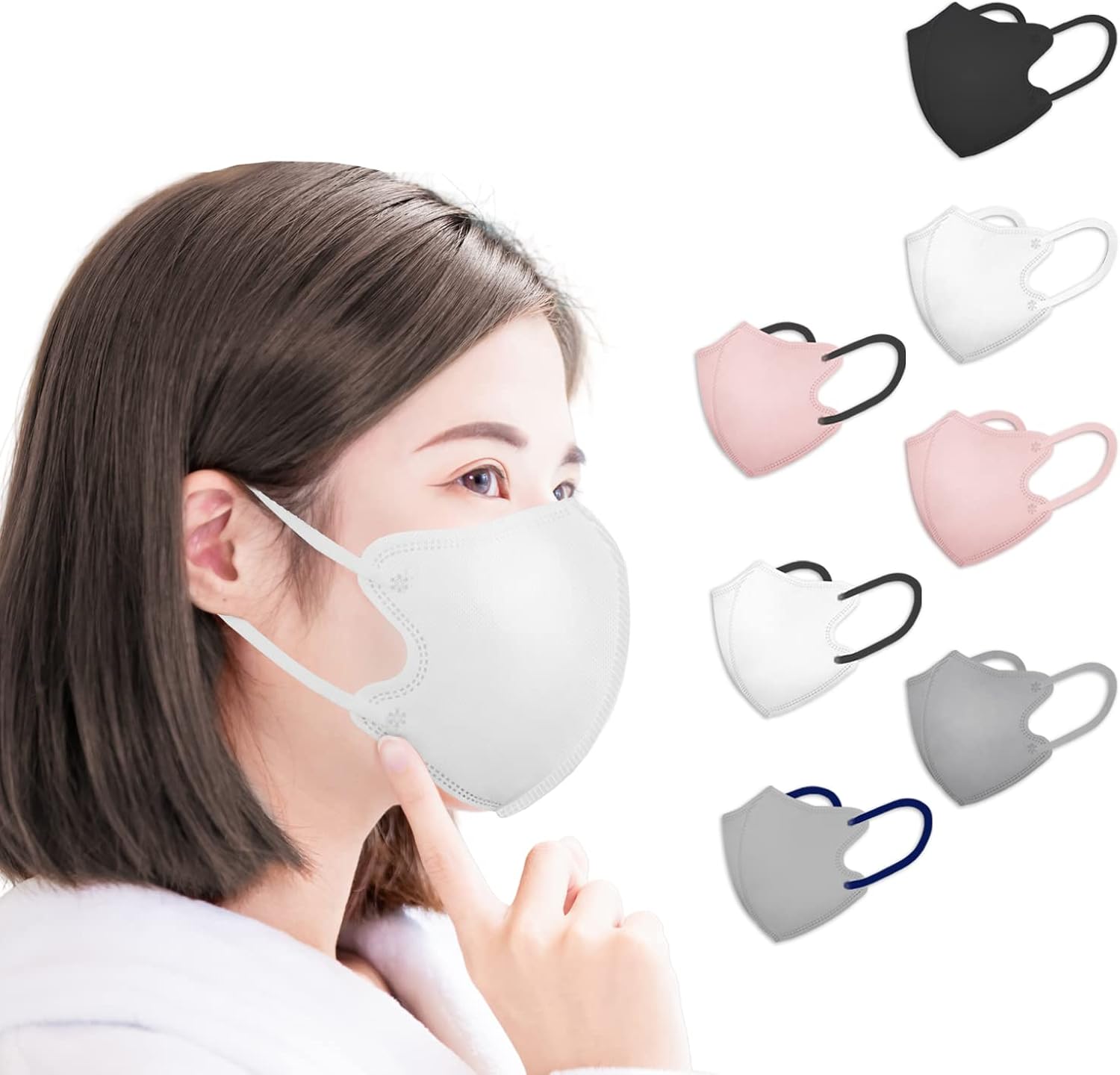 日本製 3dマスク 夏用マスク 冷感 薄型 30枚 個包装 ひんやり 立体マスク 接触冷感マスク 息がしやすい 立体構造不織布マスク 普通サイズ 男女兼用 訳あり品送料無料
