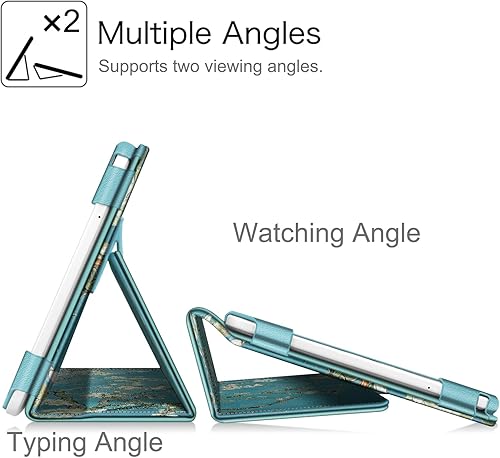 Miniatura 7 de Fintie, funda tipo libro Samsung Tab Galaxy E 9.6, Z-flor