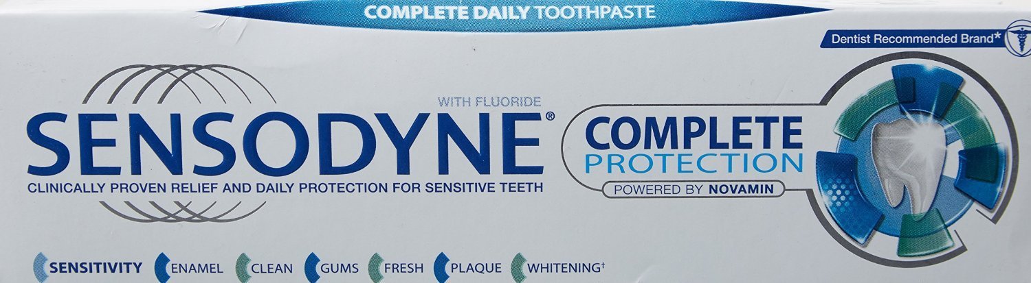 Sensodyne Toothpaste Complete Protection (75ml) - by Sensodyne